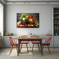 thumbnail image 3 of Kitchen Canvas Wall Art Fruit Picture Various Fresh Fruits Vegetable Painting Prints for Kitchen Restaurant Dining Room Decor Framed (Fruit-1, 12.00"x18.00"), 3 of 6