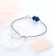 thumbnail image 2 of Rose Flower Urn Bracelet for Ashes for Women Stainless Steel Cremation Keepsake Adjustable Link Bangle Memorial Gift for Human Loved Ones, 2 of 6