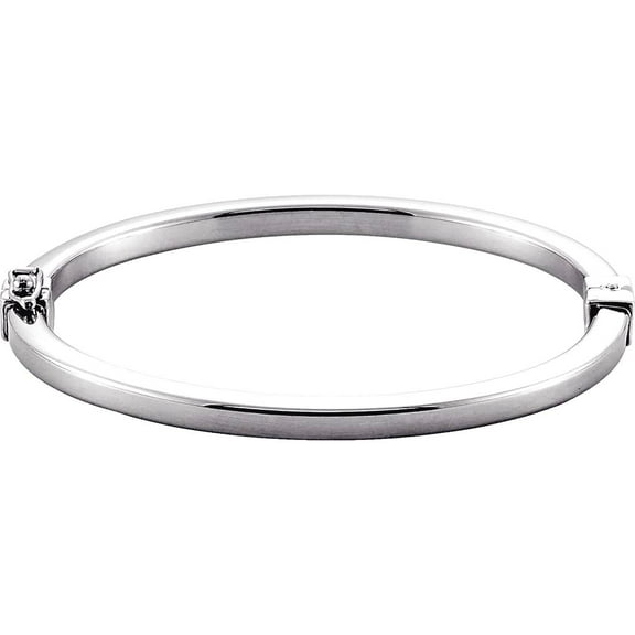 925 Sterling Silver Hinged Bangle Bracelet Cuff Bracelet for Women