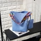 thumbnail image 5 of Bolso de mano tipo cubo para mujer, de piel, con correa ancha, para el hombro, 5 of 5