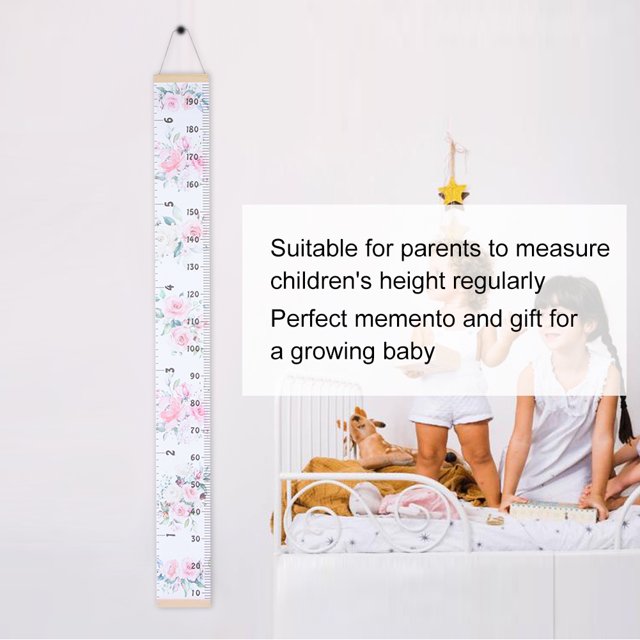Lindo Dibujo Animado Altura Medida Etiqueta De La Pared Tabla De Crecimiento Para , Recuerdo Perfecto Y Regalo Para Bebés, Escalas Claras, Decoración Encantadora, Material