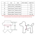 thumbnail image 2 of YUEHAO Dog Clothes for Small Dogs Pet Winter Stripe Color Bottoming Dog Costumes Pet Dog Cat Clothes Vest Shirt Pet Supplies for Dogs (Black, M), 2 of 5