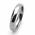 thumbnail image 2 of Women's 4MM Comfort Fit Tungsten Carbide Wedding Band Classic Domed Ring (5 to 12), 2 of 3