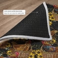 thumbnail image 6 of Addison Rugs Dream Shag Premium Machine Washable Transitional Rooster In Basket Midnight Rectangle Rug, 3' x 5', 6 of 8