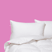 White Down Comforter - Summer Weight - Twin Size