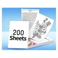 thumbnail image 2 of 200 Sheets for Phomemo A4 Thermal Paper M08F Printer Thermal Paper, 2 of 5