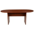 thumbnail image 3 of 6 Foot (72 inch) Oval Conference Table in Cherry, 3 of 9