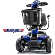 Pride Mobility Victory 10 4-Wheel Electric Scooter SC710 - Blue