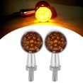 thumbnail image 4 of Turn Signal Light Indicator Lamp Motorcycle Turn Signal Light Retro Indicator Lamp Universal Signal Light 2pcs Universal 12V Motorcycle Turn Signal Light Retro Vintage Hollow, 4 of 8