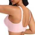 thumbnail image 4 of Ropa Interior Transpirable para Mujeres Sujetador Delgado de Tamaño Grande sin Bordes Reunión Diseño Ropa Interior Inalámbrica Diaria Cómoda, 4 of 6