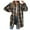 Coffee, variant on Caqnni Womens Long Sleeve Plaid Shirts Casual Knee Length Shacket Jacket Button UpLong Flannel Loose Fit Shirt Jacket (Yellow,L)