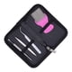 thumbnail image 5 of Herramienta para quitar garrapatas de mascotas, Clip para piojos de acero inoxidable, Kit de pinzas y peine para pulgas para gatos y perros, 5 of 5