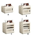 thumbnail image 4 of bedienty Stackable Router Storage Box For Unobstructed Signal And Clutter-Free Space Porous ABS Shelf four layers, 4 of 6