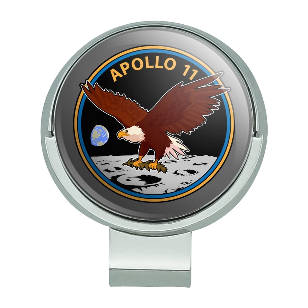 NASA Apollo 11 50th Anniversary Patch with Eagle on The Moon Golf Hat ...