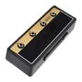thumbnail image 3 of XYCCA Guitar Amp Key Hanger Wall Mounting Jack Rack Includes 4 Plug Keychains 1 Wall Mounting Base(Black )-082201, 3 of 5