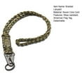 thumbnail image 5 of Toudaret Keychain Lanyard Braided Lanyard with American Flag Tag Heavy Duty Keychain Rope Pendant for Men Adjustable Stylish Cord Key Lanyard, 5 of 8
