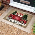 thumbnail image 1 of Festive Christmas Doormat Non- Indoor and Outdoor Holiday Welcome Rug for Home Entryway Decoration Adding Seasonal Cheer, 1 of 4
