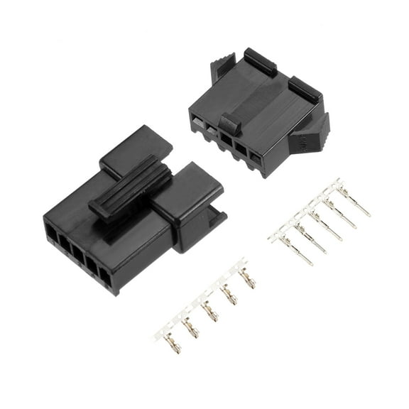 20 Pairs 2.5mm 5 Pin Female JST-SM Housing Crimp Terminal Connector