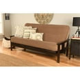 thumbnail image 2 of Kodiak Furniture 7" Full Foam & Cotton Futon Pad, Brown, 2 of 2