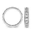 thumbnail image 3 of Sterling Silver Gemini Zodiac Astrology Ring Band, 3 of 4