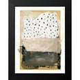 thumbnail image 2 of Horn, Laura 12x14 Black Modern Framed Museum Art Print Titled - Neutral Collage III, 2 of 5