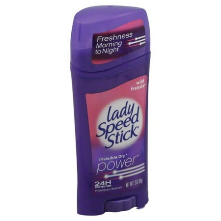 Lady Speed Stick Invisible Dry Deodorant, Wild Freesia, 2.3 Oz