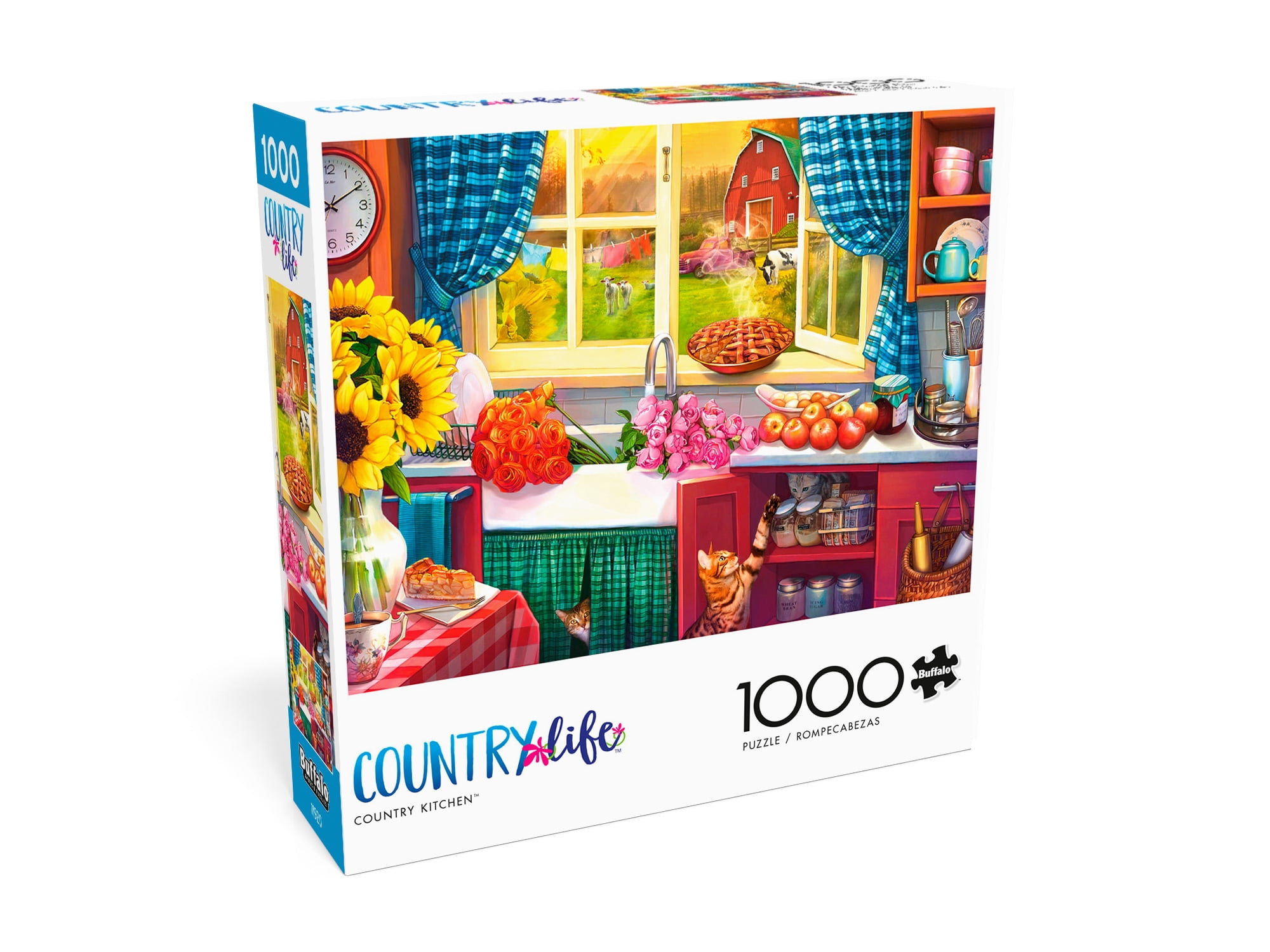 Buffalo Games 1000-Piece Country Life - Country Kitchen Interlocking Jigsaw Puzzle