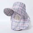 thumbnail image 2 of Shadoumai Hat with Fan Unisex USB and Solar Powered Fishing Brim Ventilador Wide Sunhat Outdoor Cooling Hats Hot Weather, 2 of 4