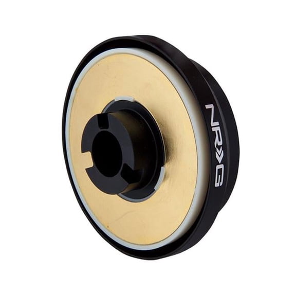 Steering Wheel Hub Quick Release for 1991-1999 Mitsubishi 3000GT, Black