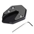 thumbnail image 1 of VOBOR Pata de Cabra Base Motocicleta Pata de Cabra Soporte Lateral Reemplazo de Placa de Extensión para 300 250 MF08 2018-2020(Titanio), 1 of 14