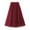Wine, variant on JNGSA Women's Tulle Skirts Solid Color Ruffled Mesh Skirt High Waist Prom Poached Skirt Half-length Elegant Skirt for Evening Party Wine