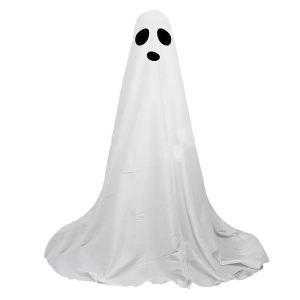 Fantasma Espeluznante Con 65 Pulgadas Halloween Blanca