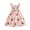 Pink, variant on Gunia Hawaiian Dresses For Girls Kids Floral Print Sleeveless Fashion Style Cute Sun Big Kids Toddler Children Sundress For Holiday Beach Pink Dress For Girls 7-12 Years