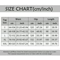 thumbnail image 2 of SNKSDGM Women's Plus Panties for Women Pack Thong Women's Pants for Work Stretch Women's Summer Solid Color Wide Leg Loose Drawstring Low Waist Beach Pants Pocket Casual Pants, 2 of 8