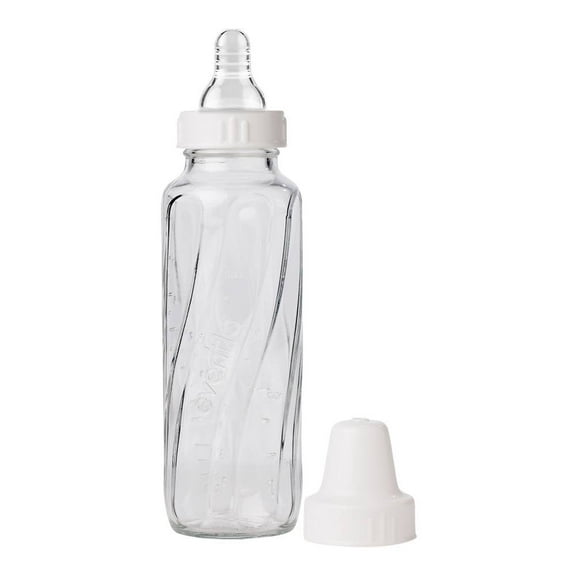 Biberón Evenflo Vidrio Flujo Medio 8 oz 1 Pieza
