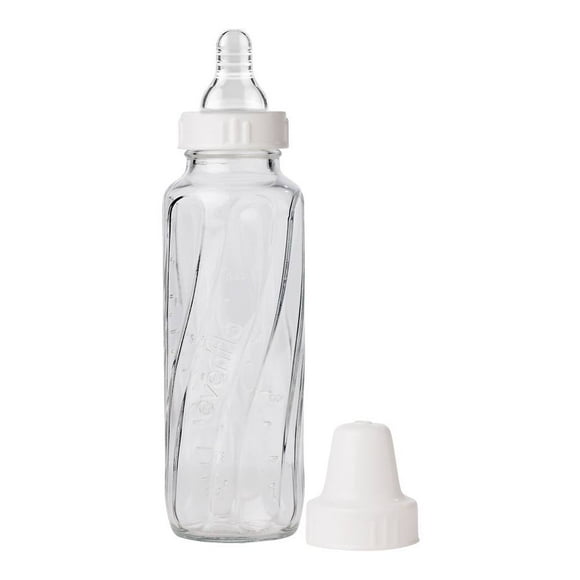 Biberón Evenflo Vidrio Flujo Medio 8 oz 1 Pieza