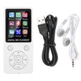 thumbnail image 1 of T1 Music MP3 Player Bluetooth Support 32G Memory EightDiagram Tactics Buttons White, 1 of 5