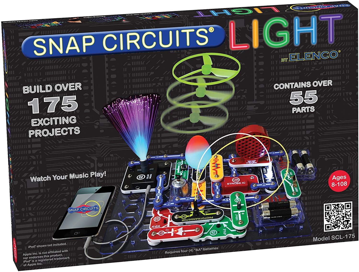 Snap Circuits 3D Illumination Electronics Exploration Kit 