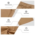 thumbnail image 6 of Mens Summer Beach Outfits 2 Piece Short Sleeve Sets Button Down Linen Cotton Shirts and Shorts Casual Vacation Set Big and Tall Size S-3XL Yellow, 6 of 7