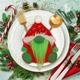 thumbnail image 7 of Votuleazi Santa Claus Cutlery Holder, Festive Table Decoration for Silverware, 7 of 7