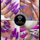 thumbnail image 5 of 1 caja de 12 rejillas Brocas con forma de manicura Brocas de fondo plano para suministros de decoración de uñas, 5 of 5