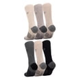 thumbnail image 5 of Chaps Athletic Half Cushion Crew 6-Pack Men's, Sock Size 10-13, 5 of 5