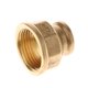 thumbnail image 1 of NUEVO Conector de aro de doble cabeza de latón Tuberías de agua Conexiones roscadas # 4 1-1 / 2 " Sunnimix Conexiones de latón, 1 of 4