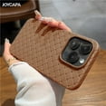 thumbnail image 1 of Breathable Grid Weave Heat Cooling Case For iPhone 16 15 Plus 14 13 12 Mini 11 Pro Max XR X XS Max Soft Thin Silicone Cover Capa Bronzed For iPhone 11Pro Max, 1 of 6
