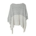 thumbnail image 2 of Wancir Shawl Wraps Gifts for Women,Warm Poncho Sweater,Tassels Open Front capes, Travel Christmas Gifts for Winter Fall, 2 of 3