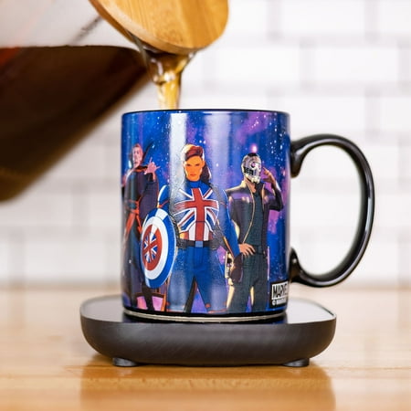 

Uncanny Brands Marvel What If Mug Warmer with Mug