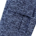 thumbnail image 7 of SuTry Men's Solid Color Hooded Cardigan Loose Casual Sports Sweatshirts with Zipper Drawstring Long Sleeved Suitable for Sports(Blue,S), 7 of 7