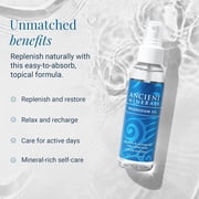 Ancient Minerals Magnesium Oil Spray Bottle, Topical Magnesium Spray for Leg Cramps, Soreness, and Stress Relief, 4 oz