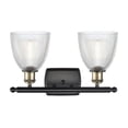 thumbnail image 6 of Innovations Lighting 516-2W-BK-G382 Castile 2 Light 16" Wide Bathroom Vanity Light - Black, 6 of 7