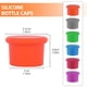 thumbnail image 2 of Juego de tapones de silicona versátiles para botellas, paquete de 6, colores surtidos, perfectos para vino y cerveza, reutilizables y fáciles de limpiar. ¡Proteja sus bebidas!, 2 of 8
